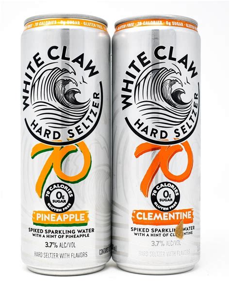 white claw hard seltzer alcohol.